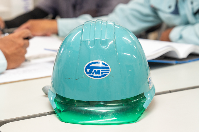 ヘルメットの写真